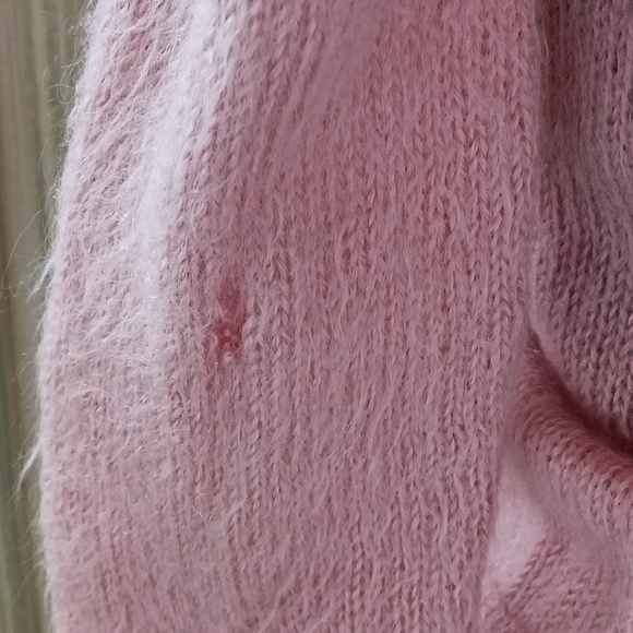 GRANNYCORE, VINTAGE ROSE HAND KNITTED 50S PIN UPS! - Picture 13 of 16